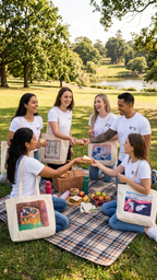 Reusable Shopping Bag - The Great Kombi Wave