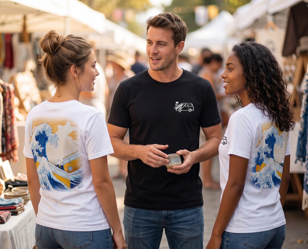 The Great Kombi Wave - T-Shirt