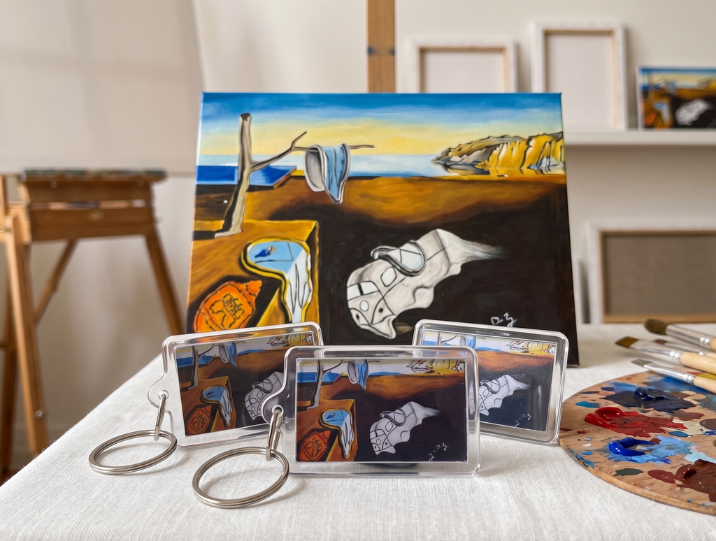 Keychains the Great Kombi Wave