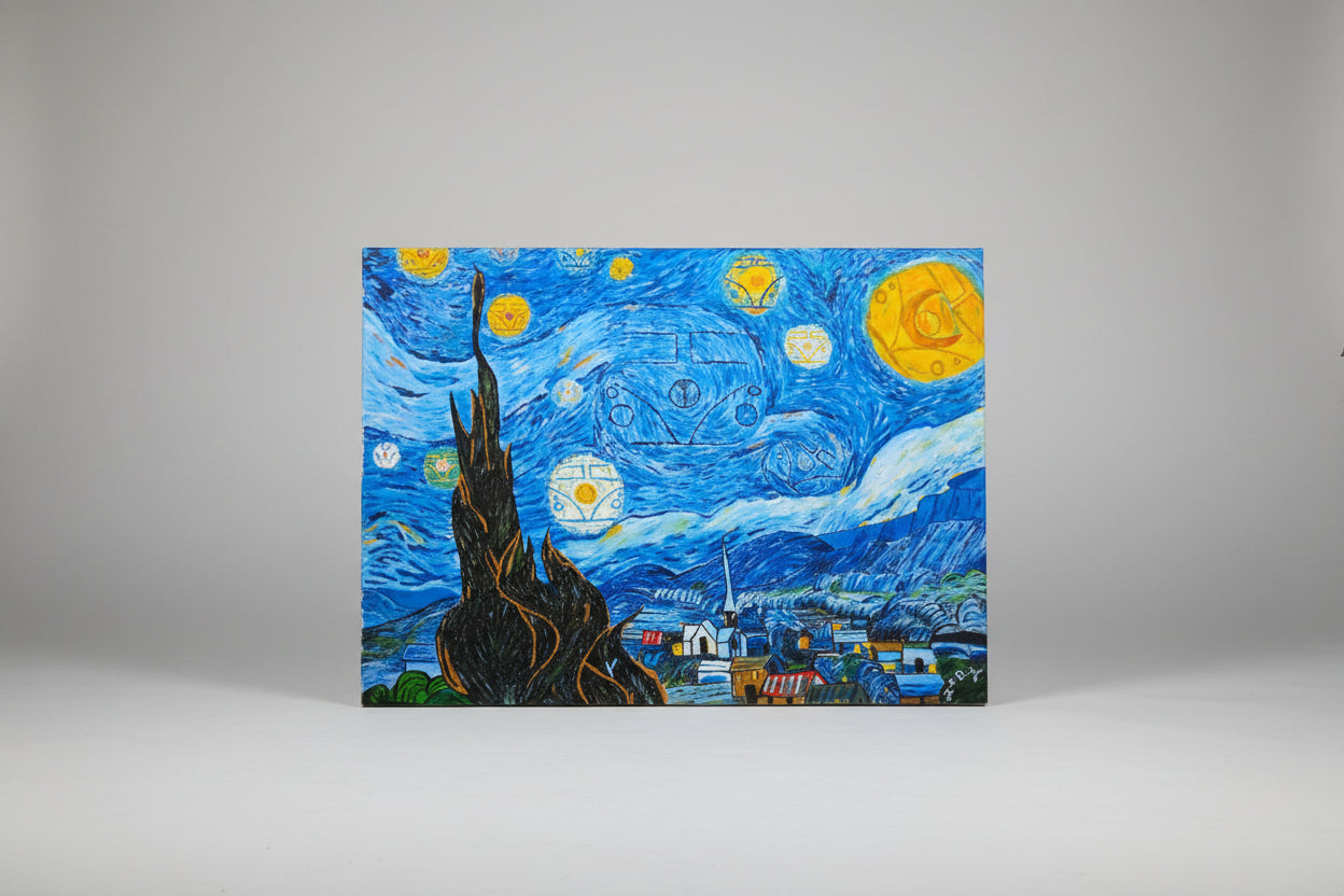 Starry Kombi Night - Fine Art Reprints