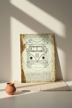 Vitruvian Kombi - Fine Art Reprints