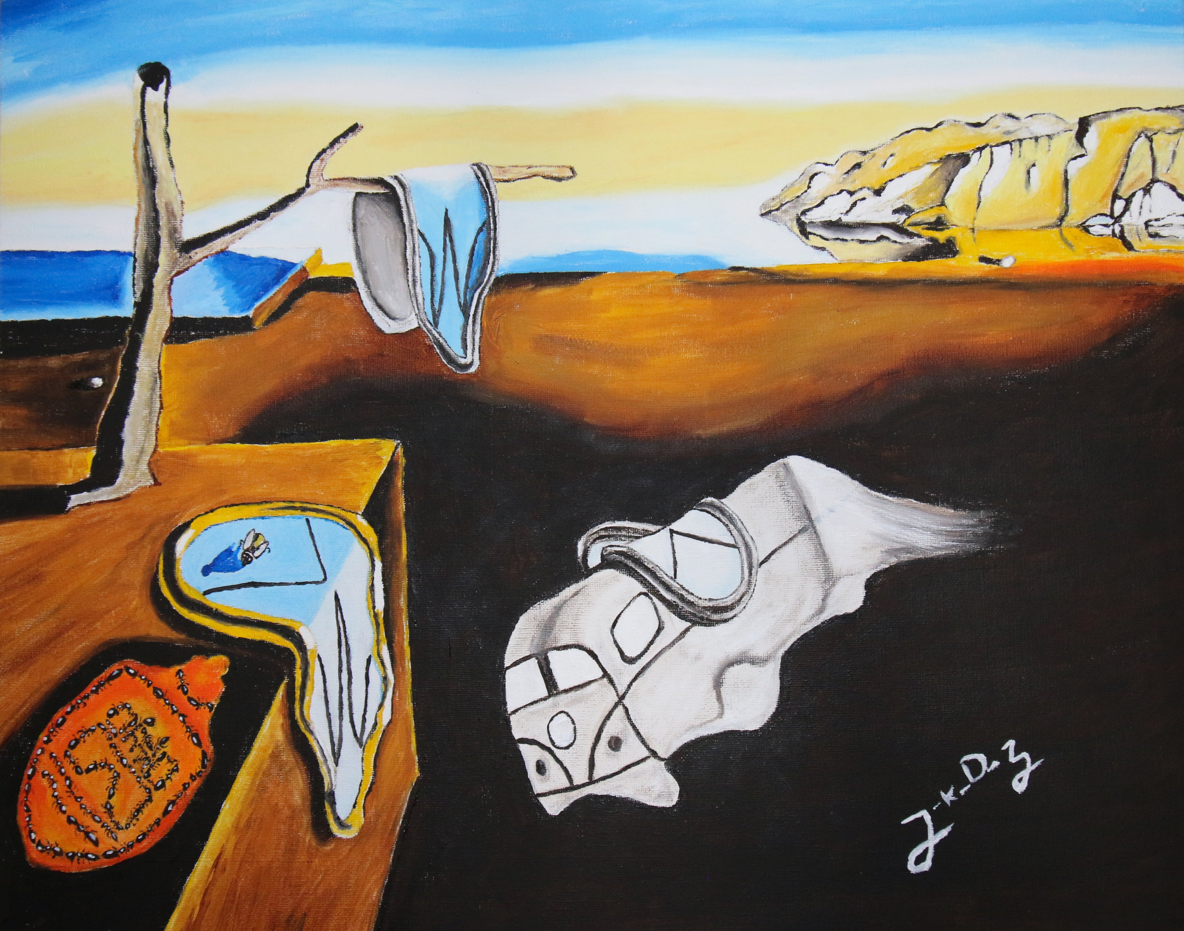 Persistence of Kombi Memory - Fine Art Reprints
